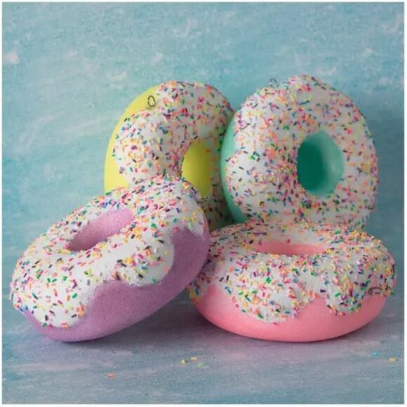 Sprinkled Donut Ornaments (4-Pack) - Picture 1 of 2